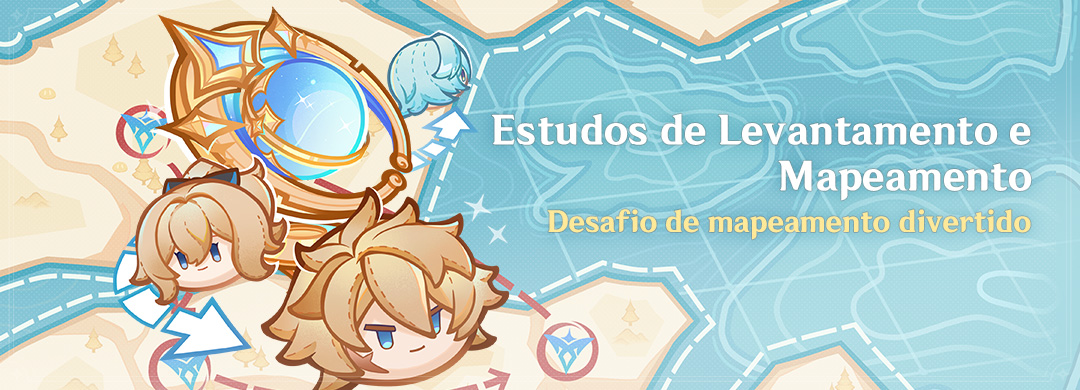 "Estudos de Levantamento e Mapeamento": Desafio de mapeamento divertido