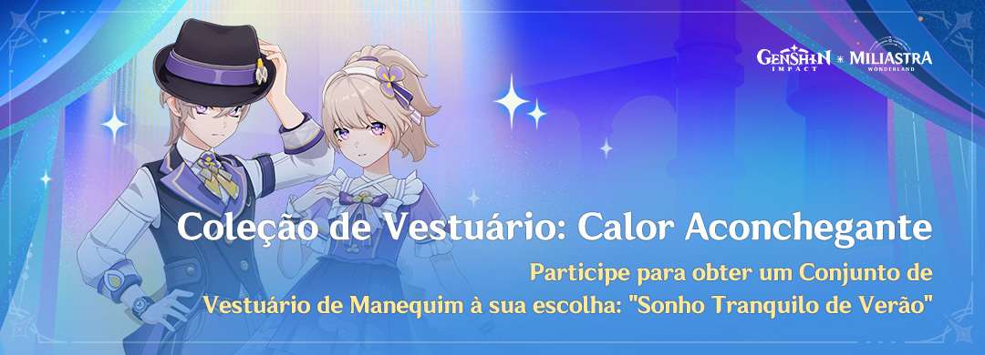 "Coleção de Vestuário: Calor Aconchegante": Participe para obter um Conjunto de Vestuário de Manequim à sua escolha: "Sonho Tranquilo de Verão"