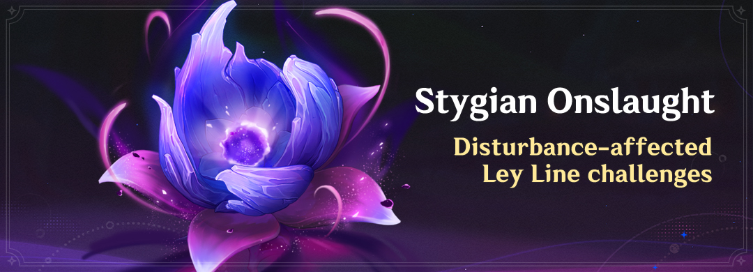 Stygian Onslaught Event: Disturbance-affected Ley Line challenges