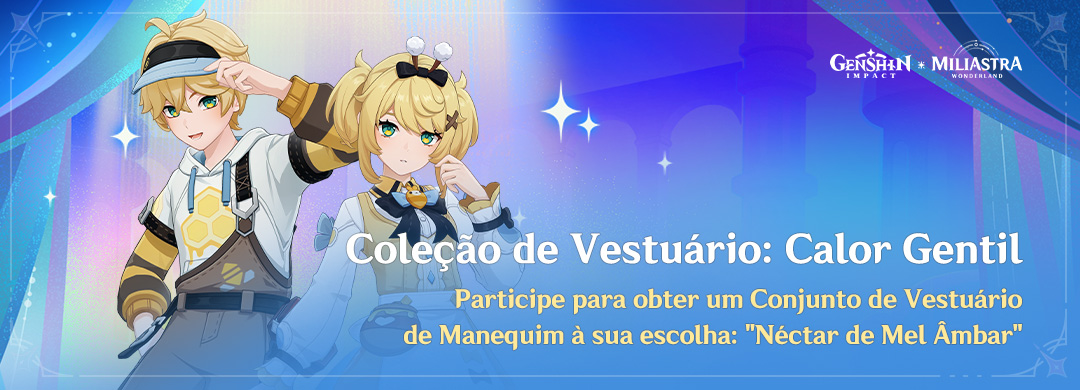 "Coleção de Vestuário: Calor Gentil": Participe para obter um Conjunto de Vestuário de Manequim à sua escolha: "Néctar de Mel Âmbar"