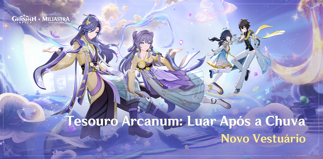 Novo Vestuário de Manequim "Tesouro Arcanum: Luar Após a Chuva"